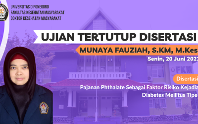 Ujian Tertutup Disertasi DKM FKM UNDIP an Munaya Fauziah