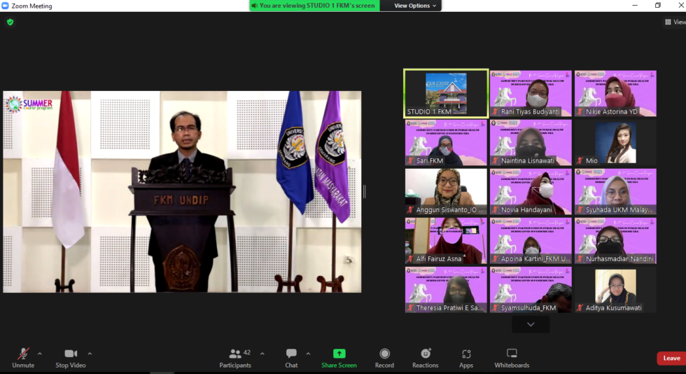 Summer Course Program 2022: Sharing and Inspiring!