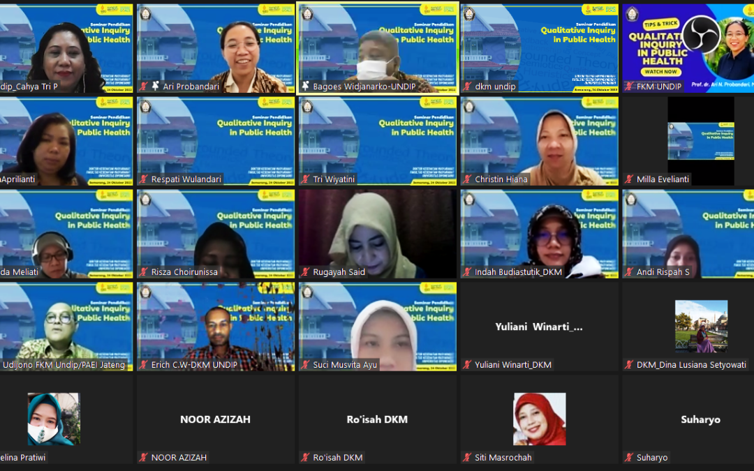 Educational Seminars Doctor of Public Health UNDIP Series 3