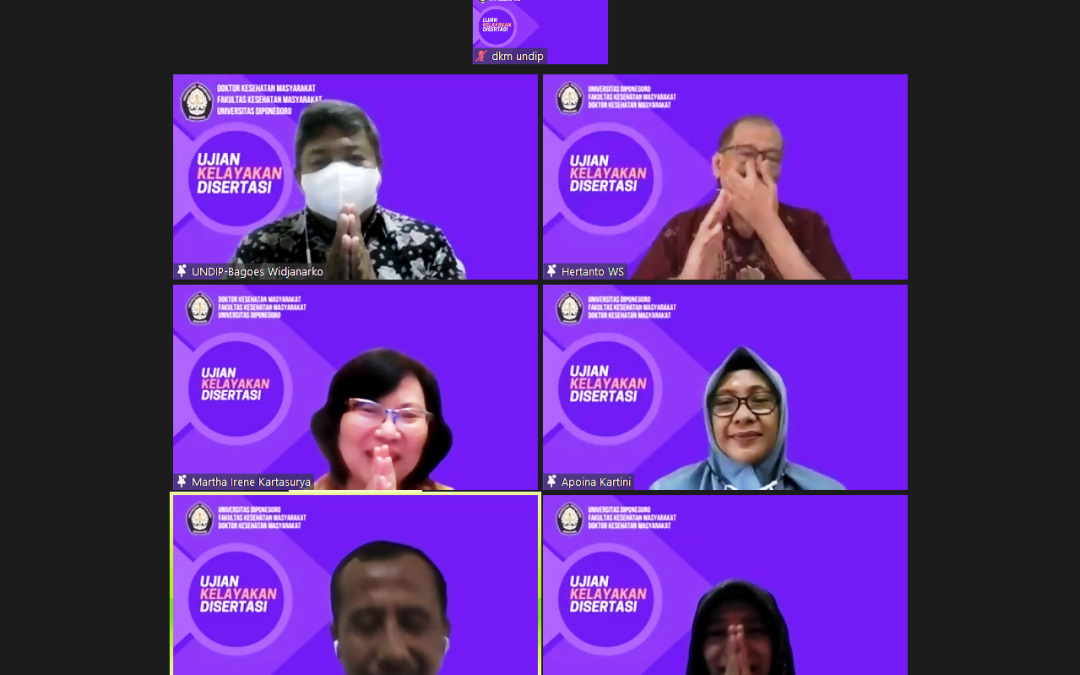 Ujian Kelayakan Disertasi DKM FKM UNDIP an Indah Budiastutik