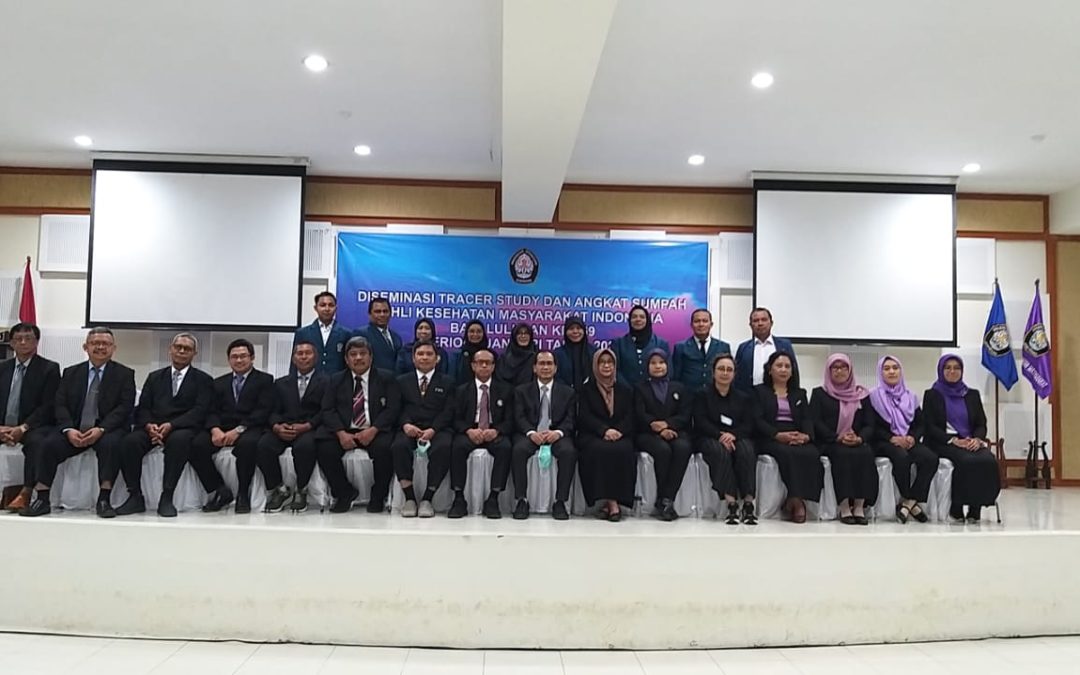Diseminasi Tracer Study dan Angkat Sumpah Ahli Kesehatan Masyarakat Indonesia Bagi Lulusan Ke-169 Periode Januari 2023