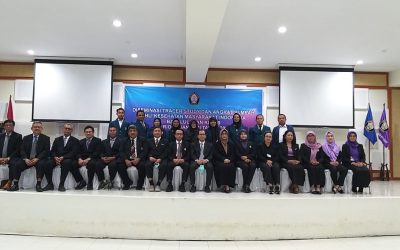 Diseminasi Tracer Study dan Angkat Sumpah Ahli Kesehatan Masyarakat Indonesia Bagi Lulusan Ke-169 Periode Januari 2023