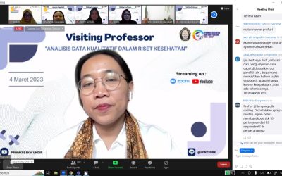 Doctoral Program Students Participate in Visiting Professor 2023 Health Promotion Faculty of Public Health Undip