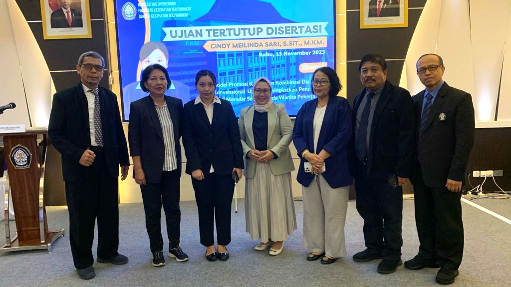 The Tireless Journey of Cindy Meilinda Sari in Completing her Doctoral Studies in Doctor of Public Health, Universitas Diponegoro