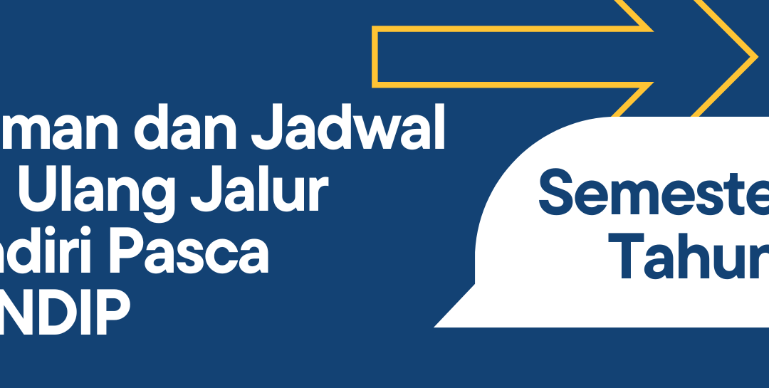 Re-registration for Independent Entrance Exam Pathway for Doctoral, Master’s, and Professional Programs, Semester Gasal, Wave 1, Academic Year 2024/2025