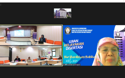 Done, Nur Khamilatusy Sholekhah Successfully Completes the Dissertation Eligibility Examination at DKM FKM UNDIP