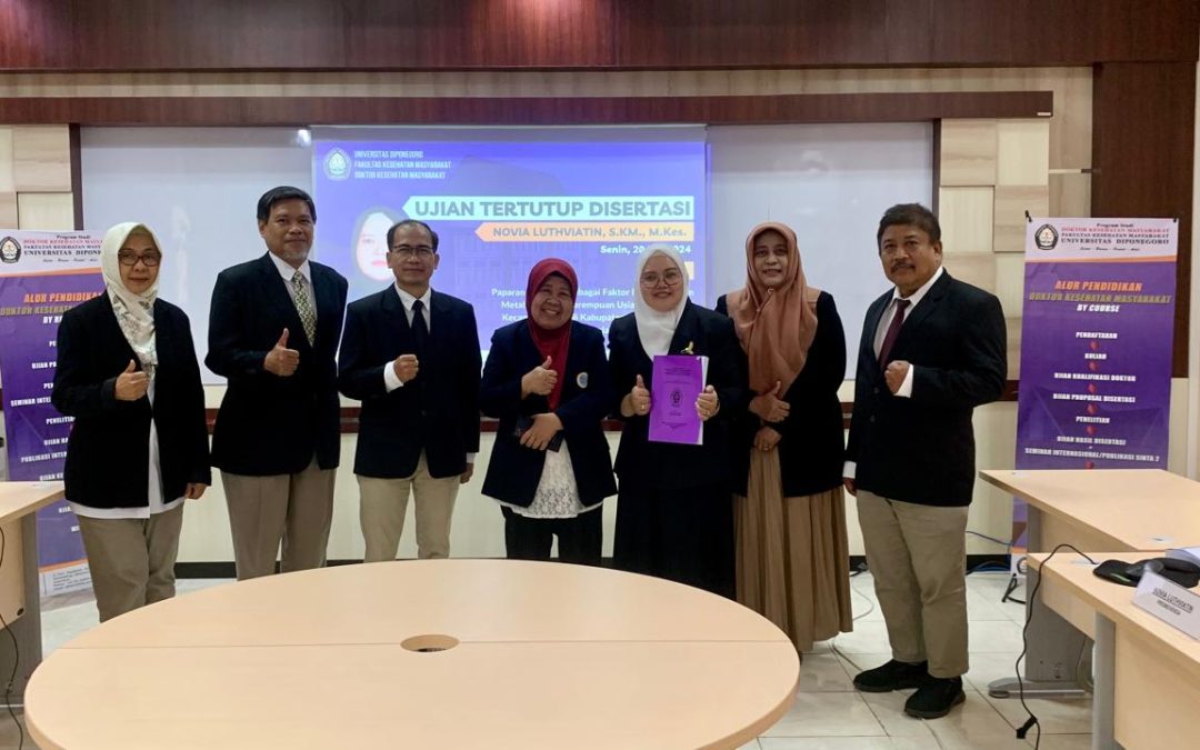 Novia Luthviatin Successfully Completes Doctoral Studies at DKM FKM UNDIP