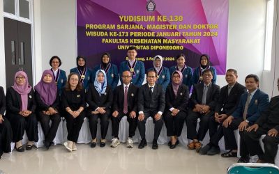 Pelaksanaan Yudisium Ke 130 Menjadi Pencapaian Baik Bagi DKM FKM UNDIP