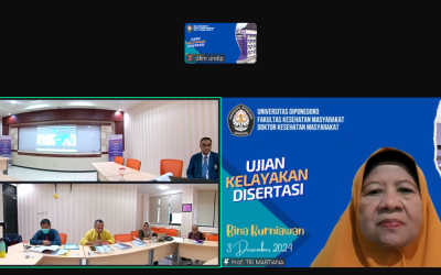 Done, DKM FKM Undip Selesai Melaksanakan Ujian Kelayakan Disertasi Bina Kurniawan