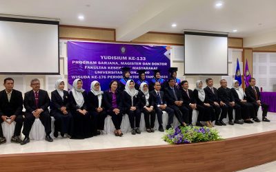 Yudisium ke 133 Program Sarjana, Magister, dan Doktor FKM Undip tahun 2024